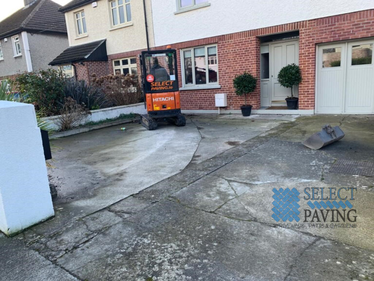 Asphalt Driveway with Granite Brick Border in Blackrock, Dublin