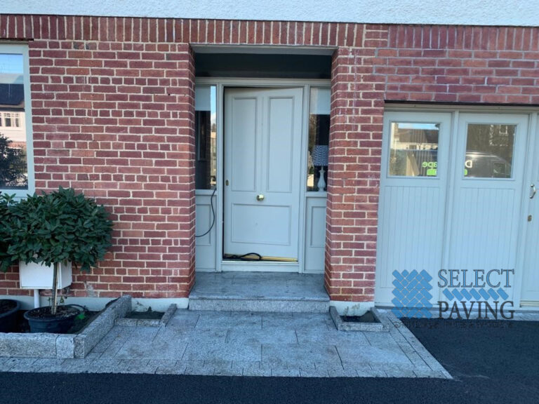 Asphalt Driveway with Granite Brick Border in Blackrock, Dublin