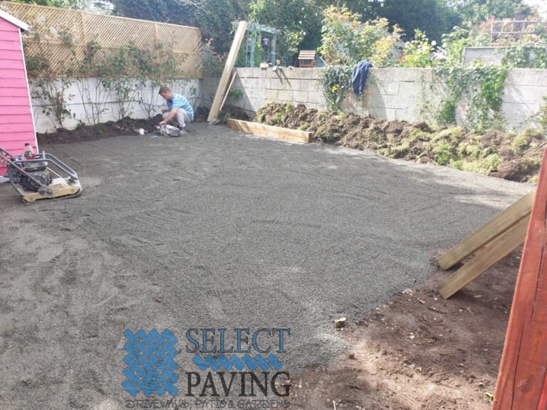 Asphalt Driveway with Paved Footpath and Roll-out Turf in Swords, Dublin