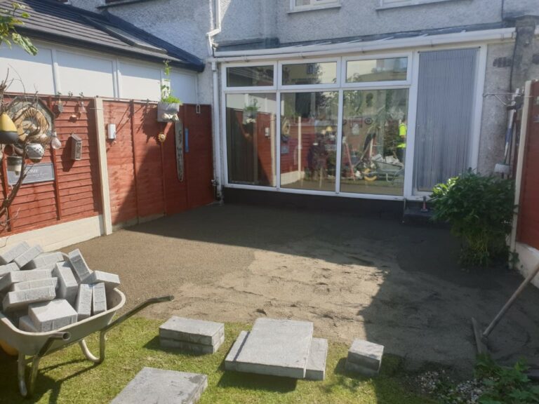 Belvedere Patio with New Steps in Tallaght, Dublin