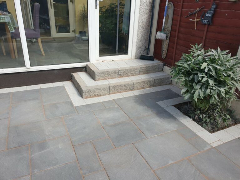 Belvedere Patio with New Steps in Tallaght, Dublin
