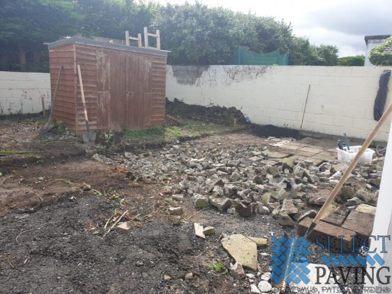Belvedere Silver Granite Patio in Lucan, Dublin