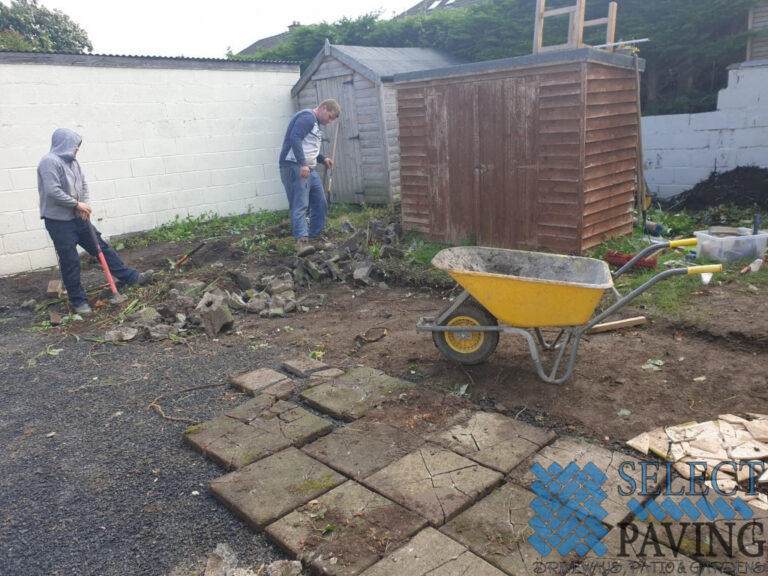 Belvedere Silver Granite Patio in Lucan, Dublin