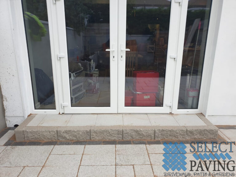 Belvedere Silver Granite Patio in Lucan, Dublin