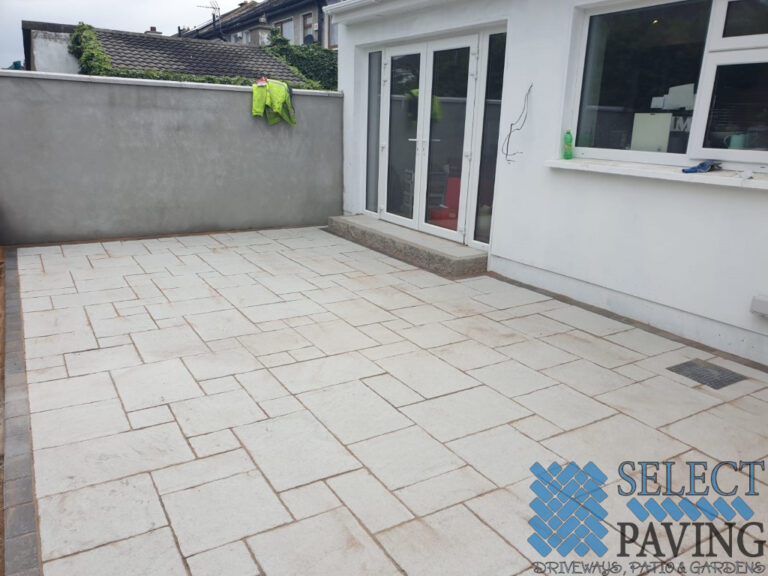 Belvedere Silver Granite Patio in Lucan, Dublin