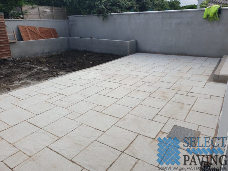 Belvedere Silver Granite Patio in Lucan, Dublin
