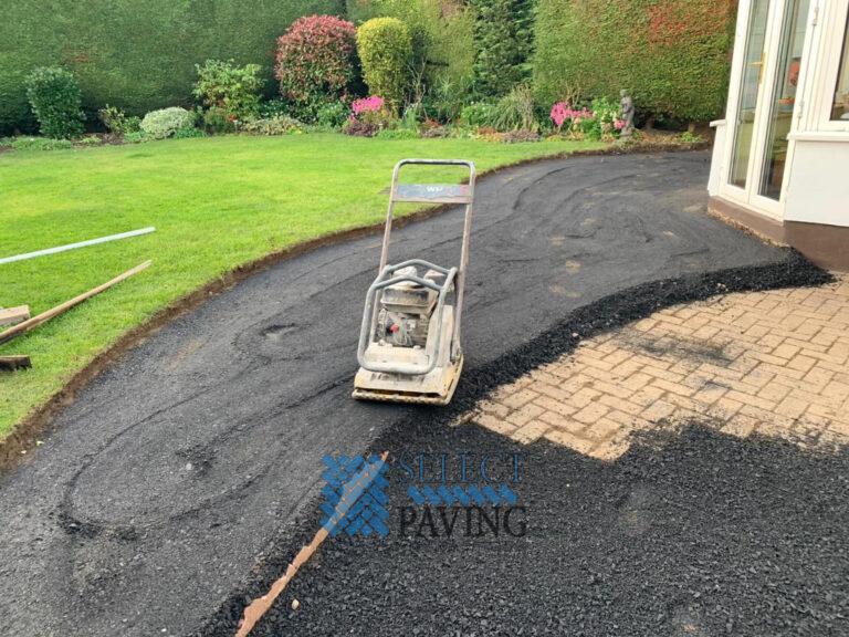 Black Granite Belvedere Patio in Malahide, Co. Dublin