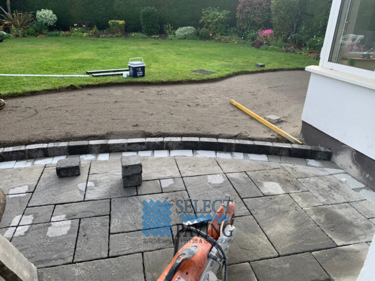 Black Granite Belvedere Patio in Malahide, Co. Dublin