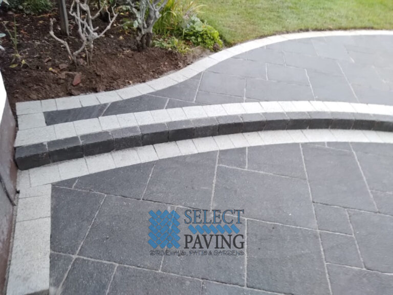 Black Granite Belvedere Patio in Malahide, Co. Dublin