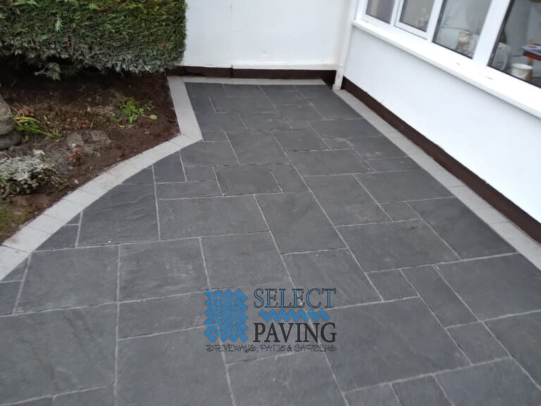 Black Granite Belvedere Patio in Malahide, Co. Dublin