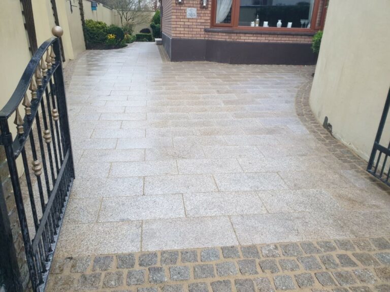 Granite Flagstones Driveway and Patio in Collinswood, Dublin