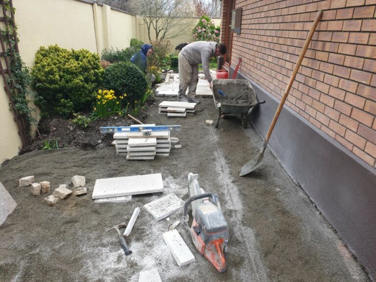 Granite Flagstones Driveway and Patio in Collinswood, Dublin