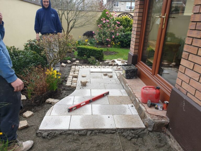 Granite Flagstones Driveway and Patio in Collinswood, Dublin