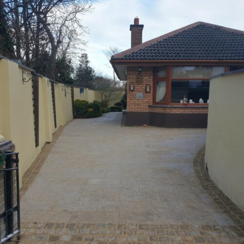 Granite Flagstones Driveway and Patio in Collinswood, Dublin
