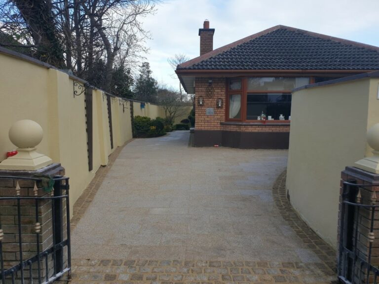 Granite Flagstones Driveway and Patio in Collinswood, Dublin