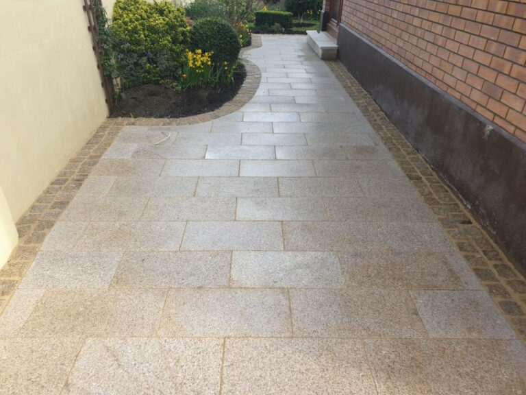 Granite Flagstones Driveway and Patio in Collinswood, Dublin