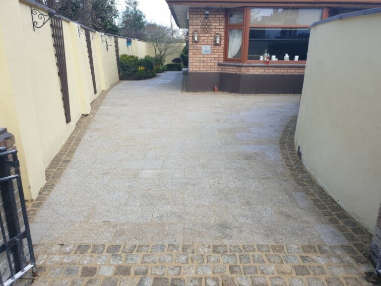 Granite Flagstones Driveway and Patio in Collinswood, Dublin