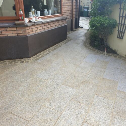 Granite Flagstones Driveway and Patio in Collinswood, Dublin