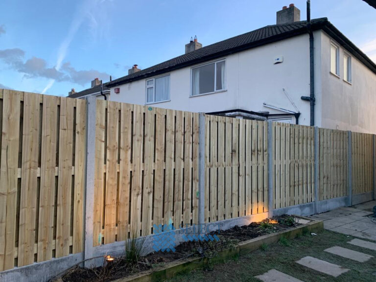 Gravel Driveway with Cobblestone Footpath and Fencing in Templeogue, Dublin