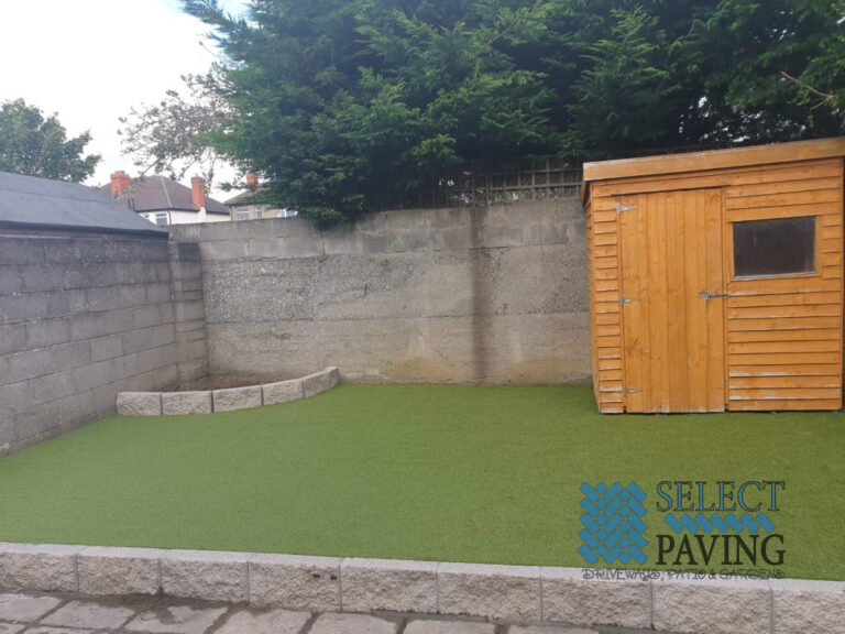 Gravel Driveway with Granite Path and Cobbled Apron in Whitehall, Dublin