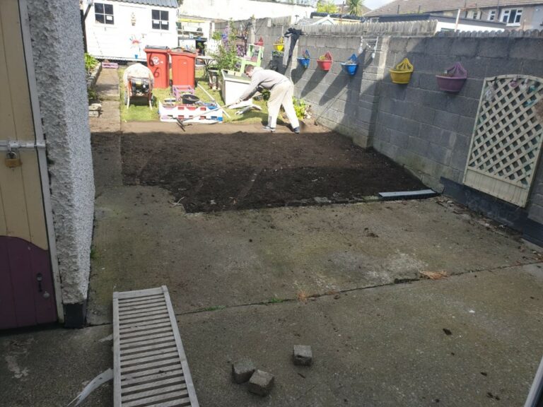 Mint Sandstone Patio in Finglas, Dublin