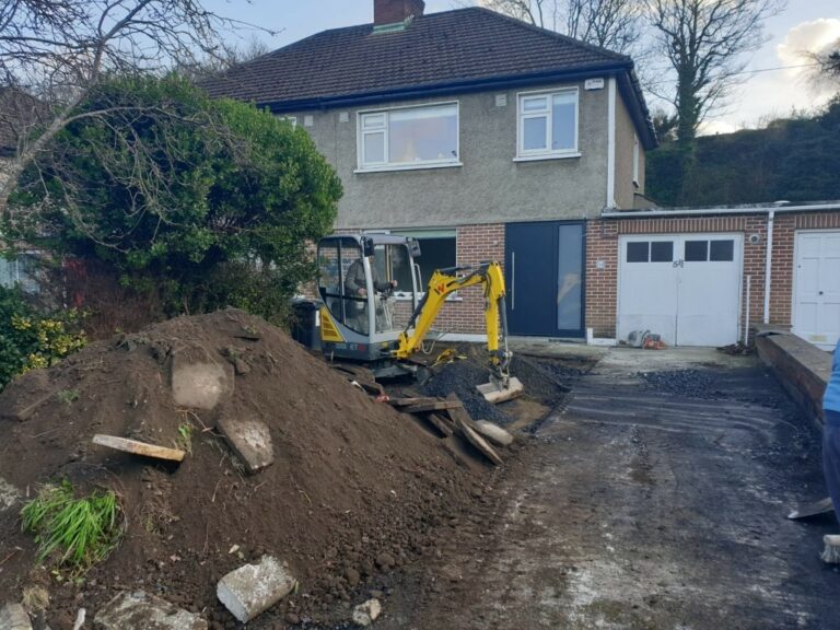 New Granite Gravel Driveway in Rathfarnham