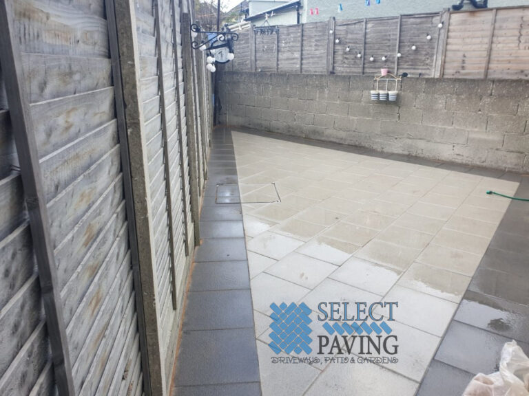 New Patio and Driveway in Crumlin, Dublin