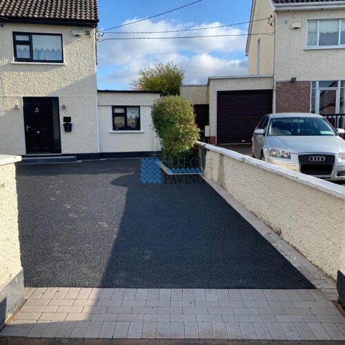 New Tarmac Driveway with Paved Apron in Clondalkin, Dublin