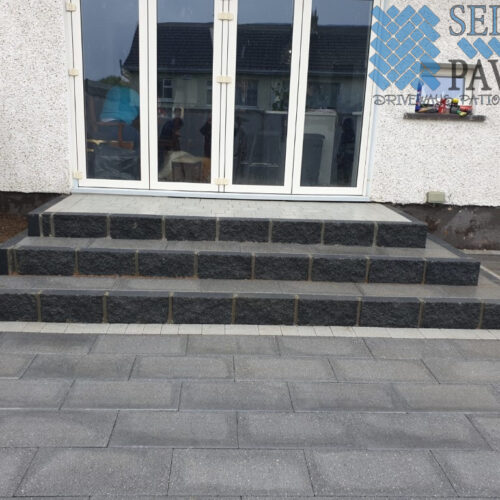 Newgrange Granite Patio in Palmerstown, Dublin
