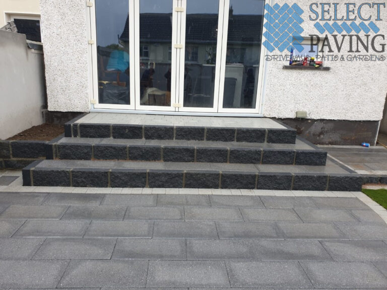 Newgrange Granite Patio in Palmerstown, Dublin