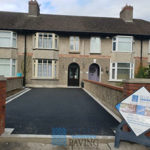 Tarmac Driveway With Granite Bordering in Dublin