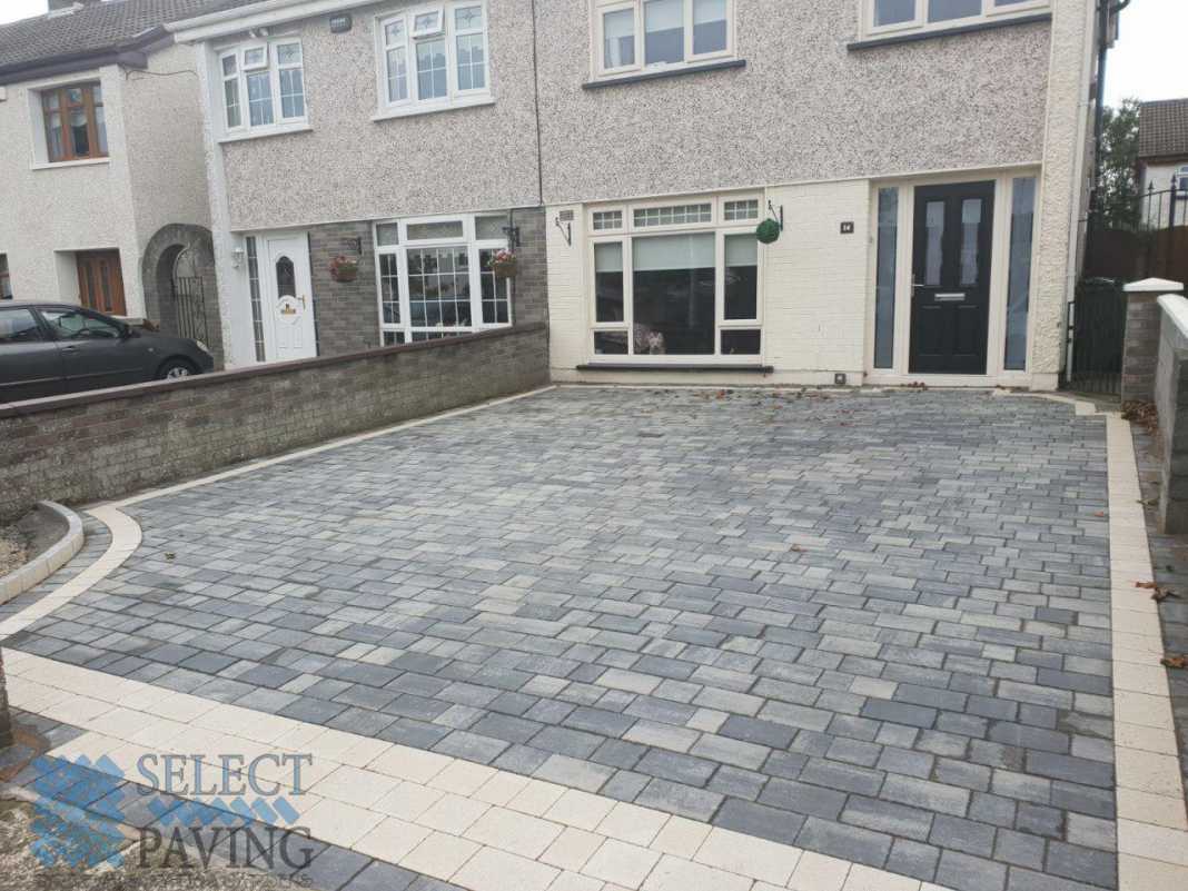New Paved Driveway in Dublin Select Paving