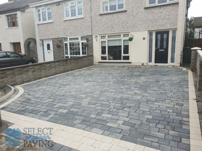 New Paved Driveway in Dublin