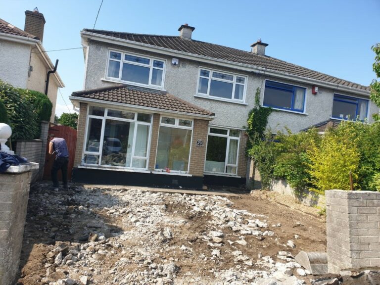Rustic Block Paving Driveway in Drumcondra, Dublin