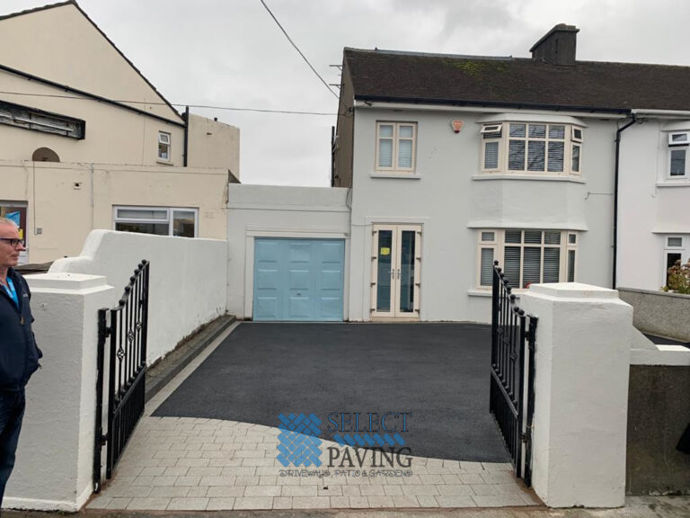 Tarmac Driveway with a Paved Apron and Doorstep