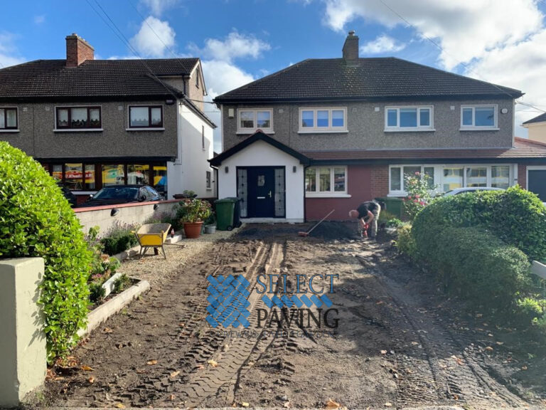 Tarmac Driveway with Cobblestone Borderline in Donnycarney, Dublin