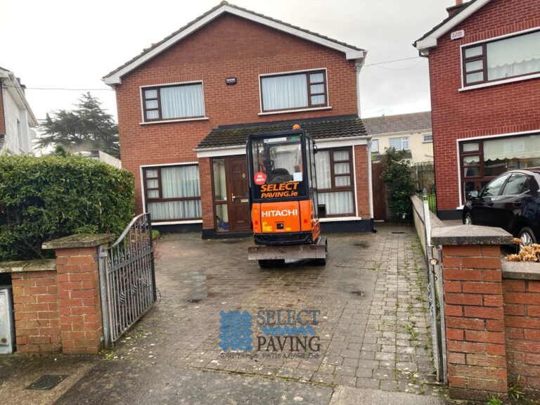 Tarmac Driveway with Double Brindle Paved Border in Swords, Dublin