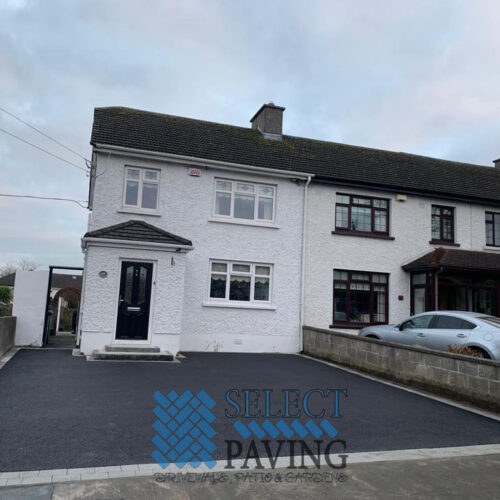 Tarmac Driveway with Double Granite Border in Dublin