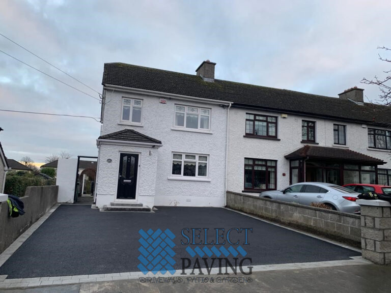 Tarmac Driveway with Double Granite Border in Dublin