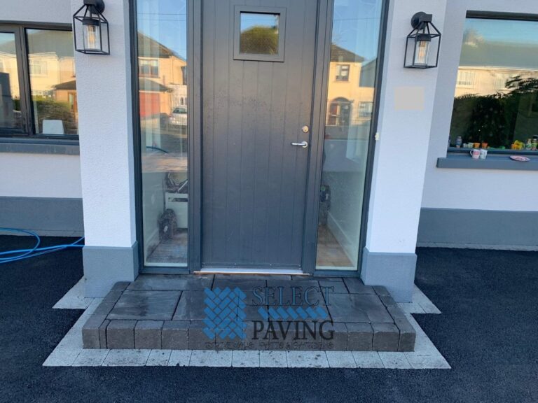 Tarmacadam Driveway with Cobblestone Borderline in Blanchardstown, Dublin
