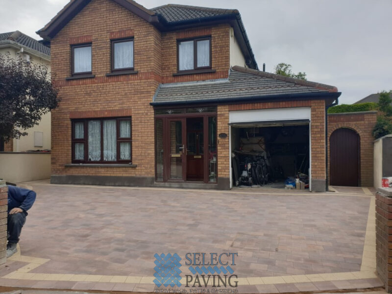 Tegula Paved Driveway in Collinswood, Dublin